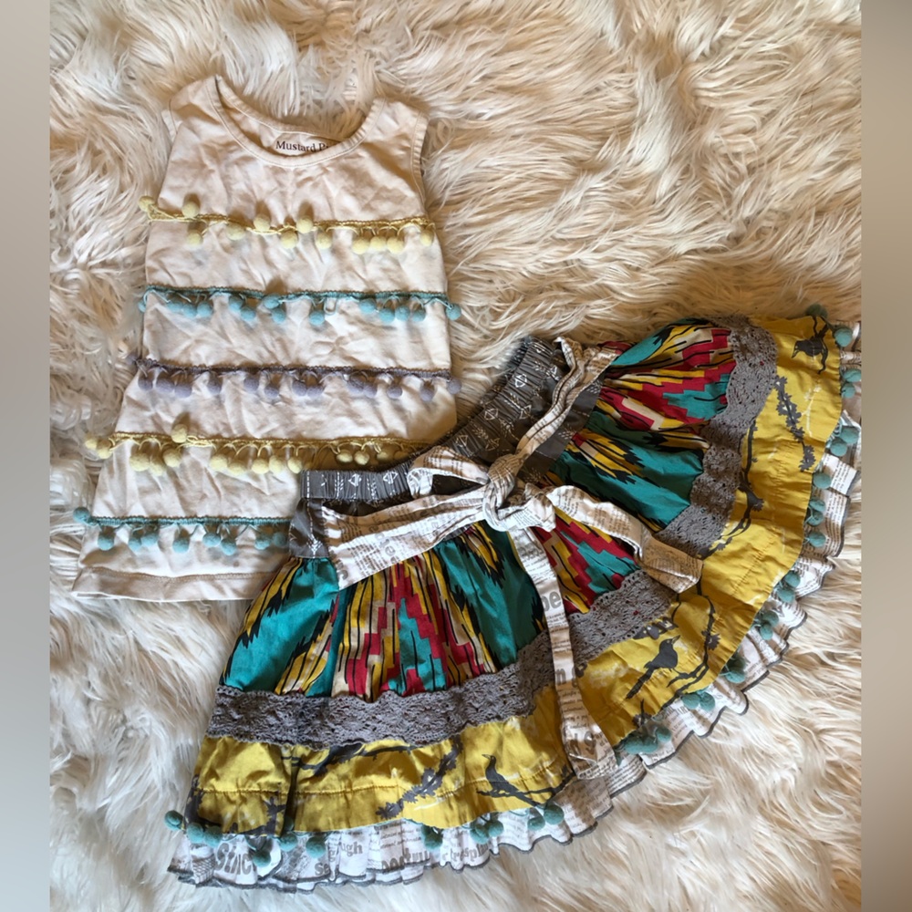 Mustard pie set